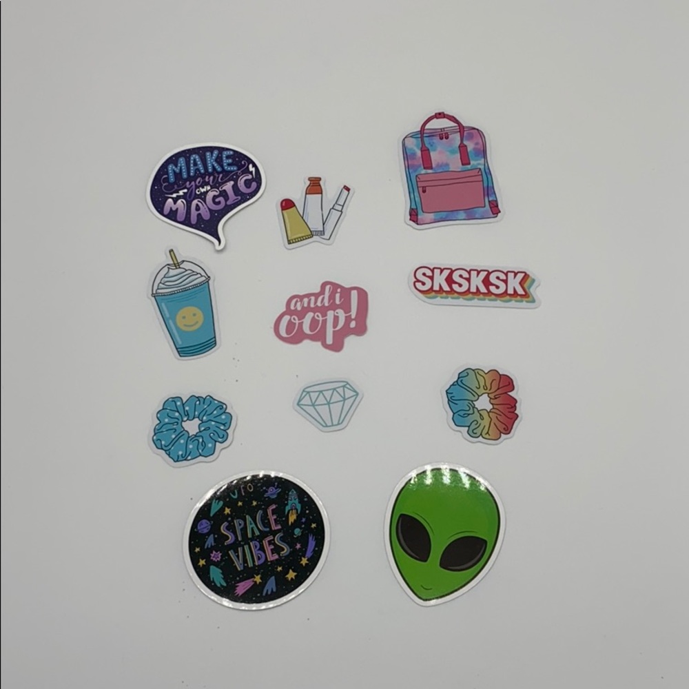 Water bottle sticker pack